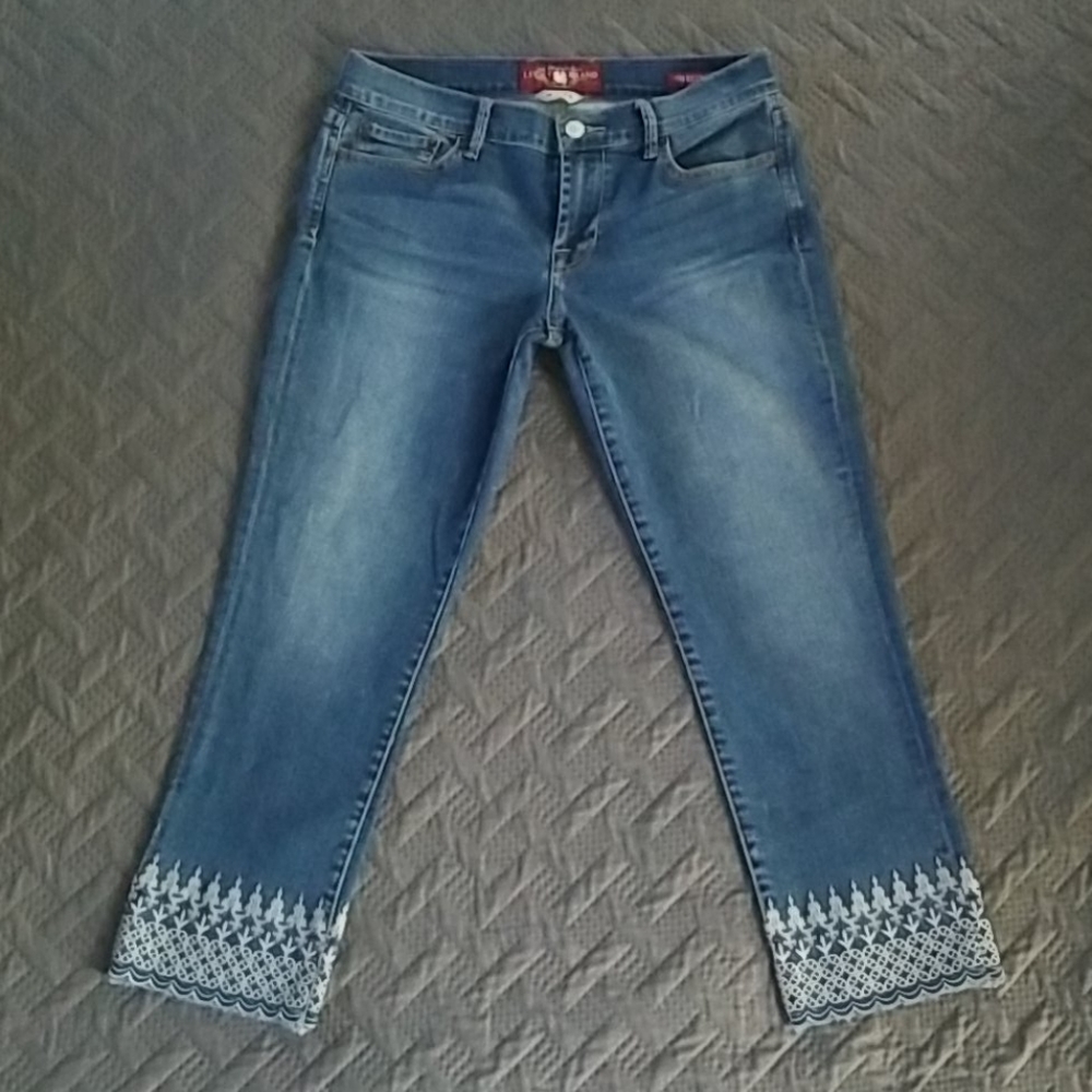 Lucky Brand Denim Capri Size 4/27